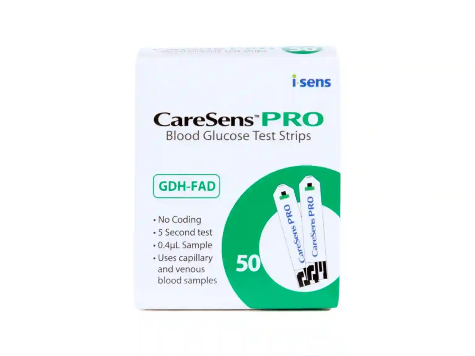 CareSens Pro Blood Glucose Test Strips 50s