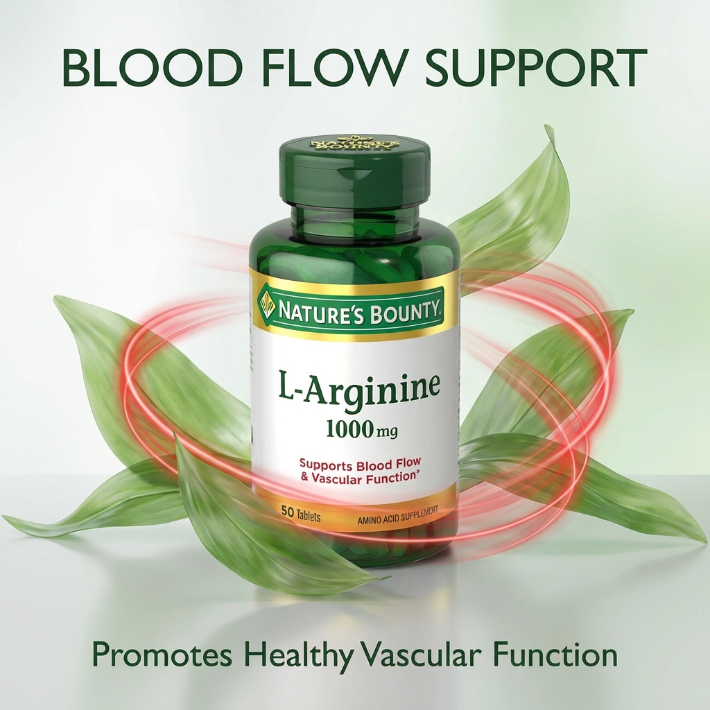 Nature's Bounty L-Arginine 1000mg - 50 Tablets