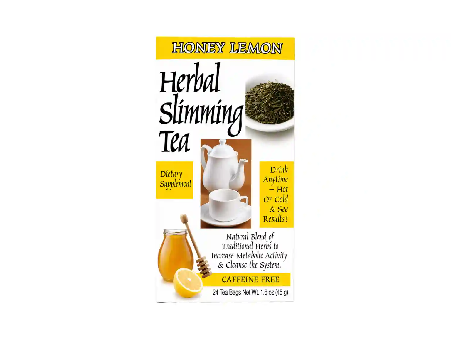 21st Century Herbal Slimming Tea 24s - Honey Lemon