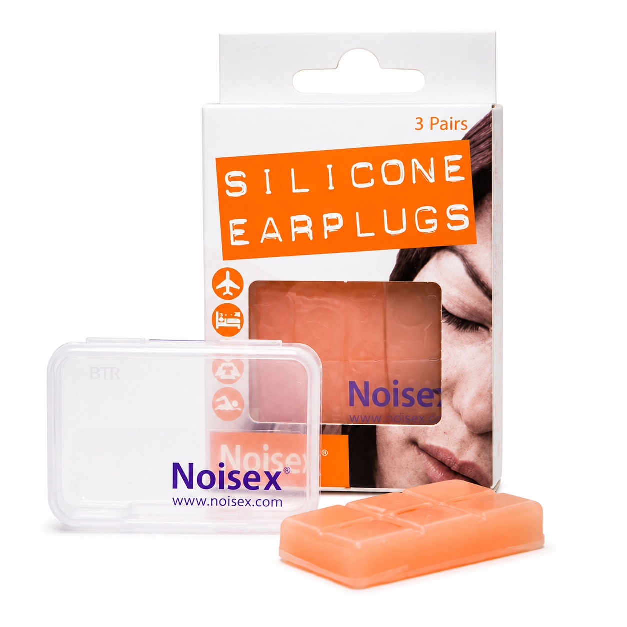 Noise-X Silicone Earplugs