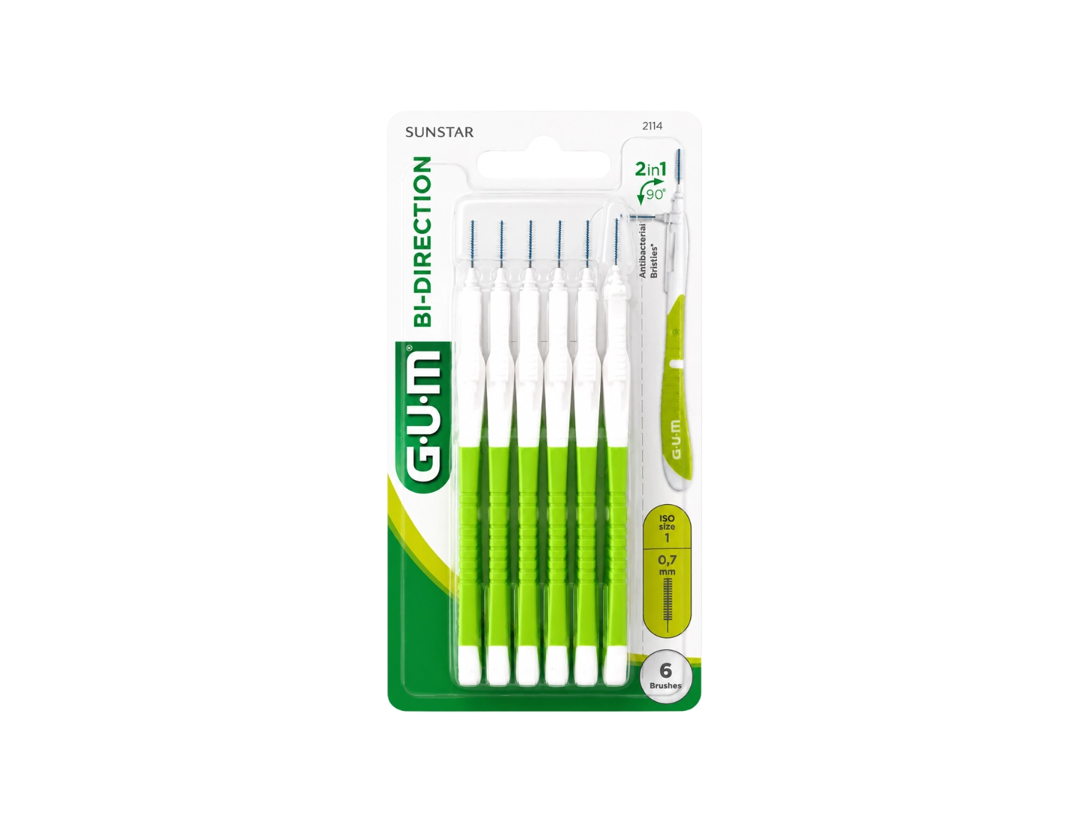 Gum Proxa Brush Bi-Direction (2114)