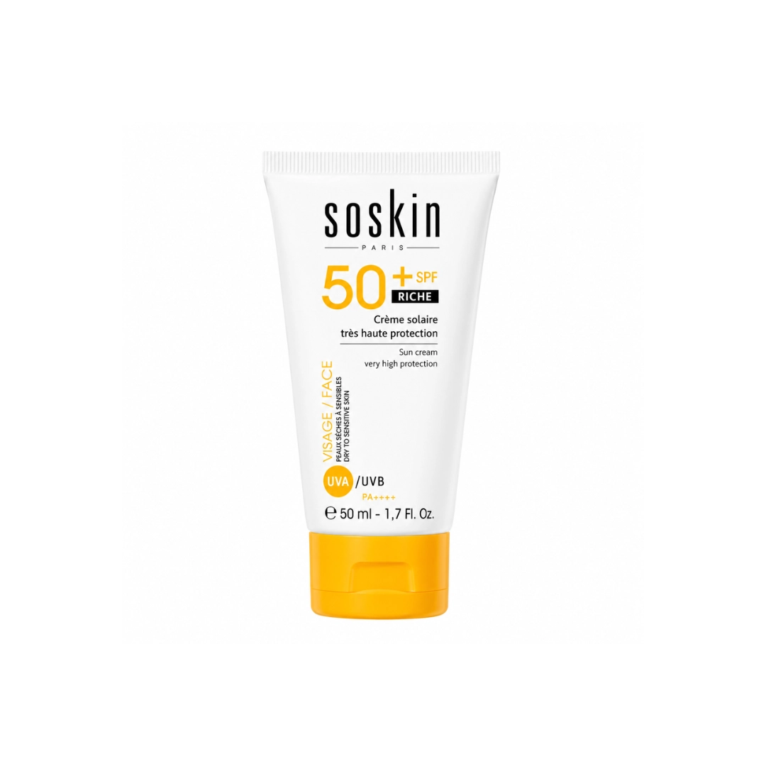 SOSKIN SPF50+ Riche Sun Cream Very High Protection 50ml