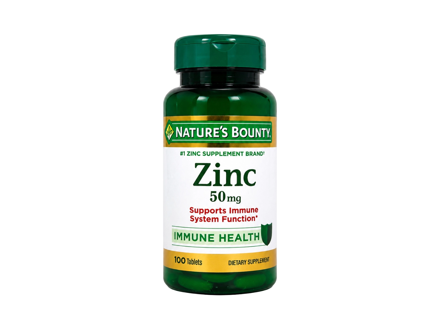 Nature's Bounty Zinc 50mg - 100 Caplets