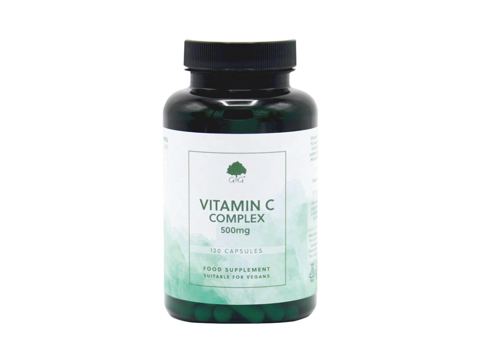 G&G Vitamin C w/ Rosehip & Acerola - 500mg - 120 Capsules