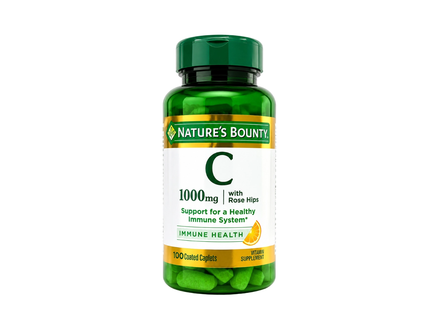 Nature’s Bounty® Vitamin C 1000mg with Rose Hips 100 Tablets