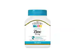21St Century Chelated Zinc 50mg, 110 Tablets