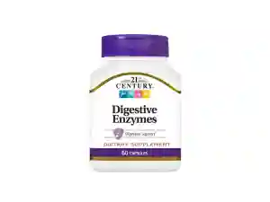 21St Century Digestive Enzymes Capsules 60 Pieces