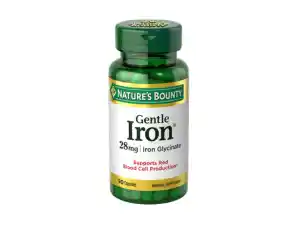 Nature's Bounty Gentle Iron 28mg - 90 Capsules