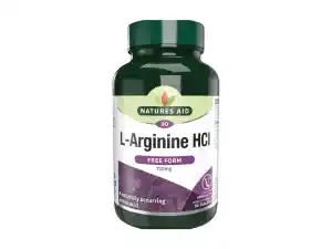 Natures Aid L-Arginine HCL 750mg - 90 Tablets