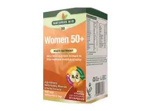 Nature's Aid Women 50+ Multivitamin - 30 Capsules