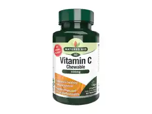 Nature's Aid Vitamin C 500mg Sugar Free - 50 Chewable Tablets