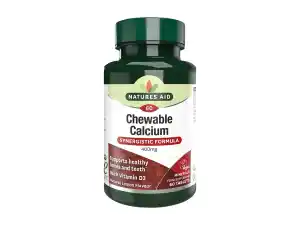 Nature's Aid Calcium 400mg - 60 Chewable Tablets