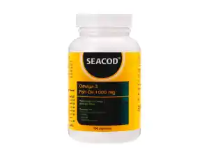 Geltec Seacod Omega-3 Fish Oil 1000mg 100 Capsules