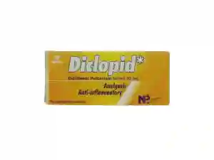 Diclopid 50mg - 20 Tablets