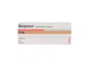 Blopress 8mg - 28 Tablets