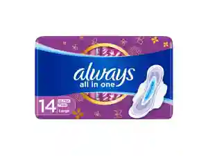 Always Ultra Diamond Long - 14 Pads