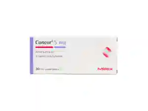 Concor 5mg - 30 Tablets