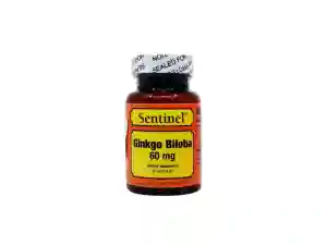 Sentinel Ginkgo Biloba 60mg - 60 Capsules