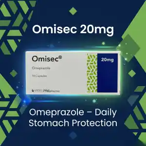 Omisec 20mg - 14 Capsules