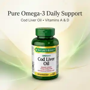 Nature's Bounty COD Liver Oil/Omega 3 - 100 Softgels