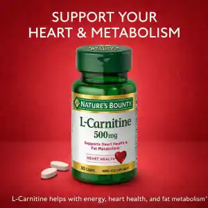 Nature's Bounty L-Carnitine 500mg - 30 Tablets