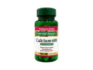 Nature's Bounty Calcium 600 + D (Caltrate + D) - 60 Tablets